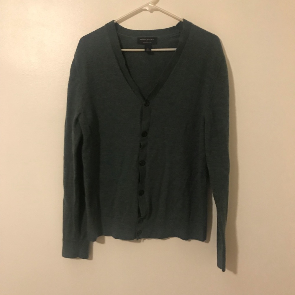 Banana Republic | Olive Green Cardigan